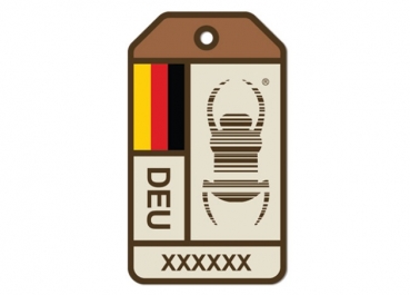 Travel Bug® Origins Sticker- Germany